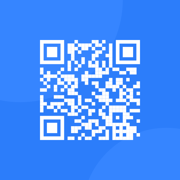 The QR code for Frontend Mentor URL